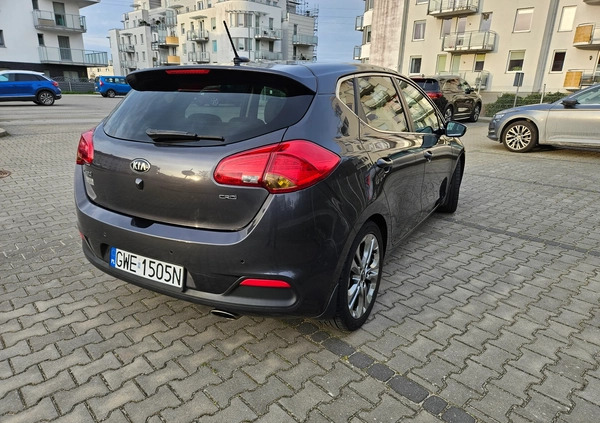 Kia Ceed cena 38900 przebieg: 135600, rok produkcji 2012 z Gdynia małe 46